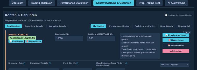 Kontoverwaltung
